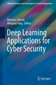 Book cover of: Deep Learning Applications for Cyber Security. By: Mamoun Alazab