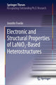 Book cover of: Electronic and Structural Properties of LaNiO3-Based Heterostructures. By: Jennifer Fowlie