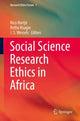 Book cover of: Social Science Research Ethics in Africa. By: Nico Nortjé