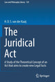 Book cover of: Juridical Act. By: H. D. S. van der Kaaij