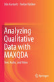 Book cover of: Analyzing Qualitative Data with MAXQDA. By: Udo Kuckartz