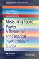 Book cover of: Measuring Space Power. By: Marco Aliberti