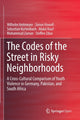 Book cover of: Codes of the Street in Risky Neighborhoods. By: Wilhelm Heitmeyer