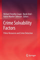 Book cover of: Crime Solvability Factors. By: Richard Timothy Coupe