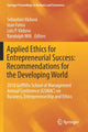 Book cover of: Applied Ethics for Entrepreneurial Success: Recommendations for the Developing World. By: Sebastian Văduva