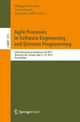 Book cover of: Agile Processes in Software Engineering and Extreme Programming. By: Philippe Kruchten