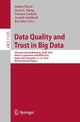 Book cover of: Data Quality and Trust in Big Data. By: Hakim Hacid