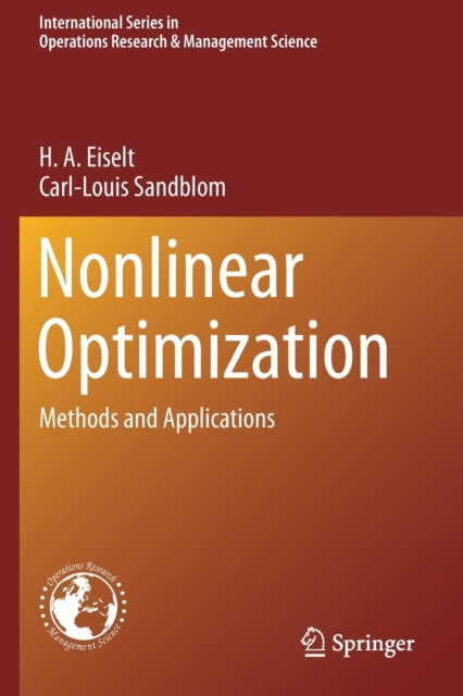 Book cover of: Nonlinear Optimization. By: H. A. Eiselt