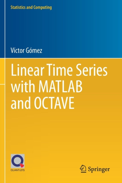 Book cover of: Linear Time Series with MATLAB and OCTAVE. By: Víctor Gómez
