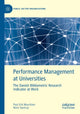 Book cover of: Performance Management at Universities. By: Poul Erik Mouritzen