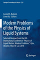Book cover of: Modern Problems of the Physics of Liquid Systems. By: Leonid A. Bulavin