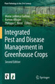 Book cover of: Integrated Pest and Disease Management in Greenhouse Crops. By: Maria Lodovica Gullino