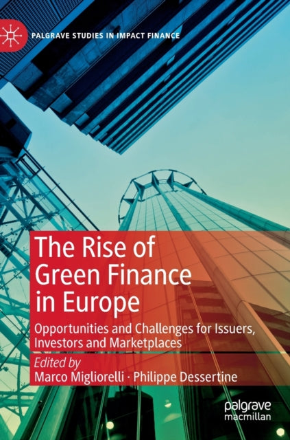 Book cover of: Rise of Green Finance in Europe. By: Marco Migliorelli