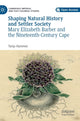 Book cover of: Shaping Natural History and Settler Society. By: Tanja Hammel