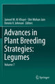 Book cover of: Advances in Plant Breeding Strategies: Legumes. By: Jameel M. Al-Khayri