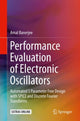 Book cover of: Performance Evaluation of Electronic Oscillators. By: Amal Banerjee