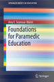 Book cover of: Foundations for Paramedic Education. By: Amy E. Seymour-Walsh