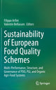 Book cover of: Sustainability of European Food Quality Schemes. By: Filippo Arfini