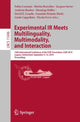 Book cover of: Experimental IR Meets Multilinguality, Multimodality, and Interaction. By: Fabio Crestani