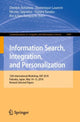 Book cover of: Information Search, Integration, and Personalization. By: Dimitris Kotzinos