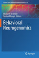 Book cover of: Behavioral Neurogenomics. By: Elisabeth B. Binder