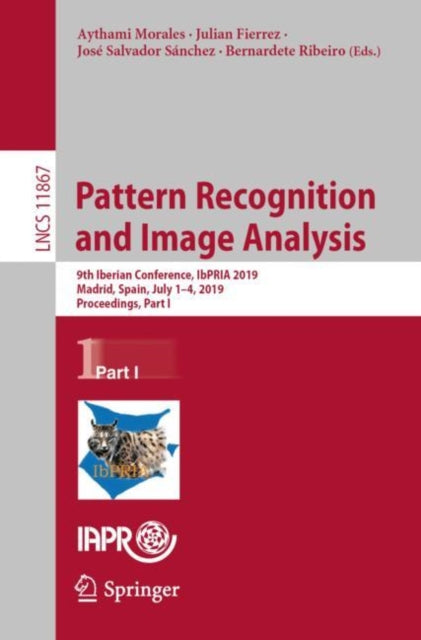 Book cover of: Pattern Recognition and Image Analysis. By: Aythami Morales