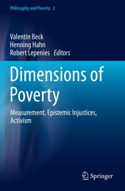 Book cover of: Dimensions of Poverty. By: Valentin Beck