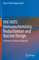 Book cover of: HIV/AIDS: Immunochemistry, Reductionism and Vaccine Design. By: Marc Hubert Victor van Regenmortel