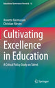 Book cover of: Cultivating Excellence in Education. By: Annette Rasmussen