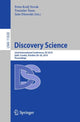 Book cover of: Discovery Science. By: Petra Kralj Novak
