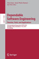 Book cover of: Dependable Software Engineering. Theories, Tools, and Applications. By: Nan Guan