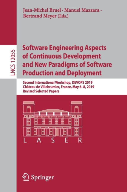 Book cover of: Software Engineering Aspects of Continuous Development and New Paradigms of Software Production and Deployment. By: Jean-Michel Bruel