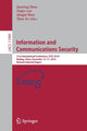 Book cover of: Information and Communications Security. By: Zhou Jianying