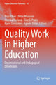 Book cover of: Quality Work in Higher Education. By: Mari Elken