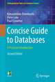 Book cover of: Concise Guide to Databases. By: Konstantinos Domdouzis