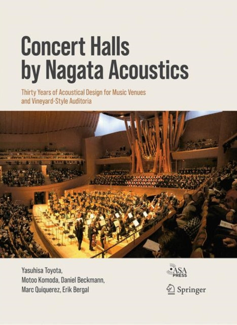 Book cover of: Concert Halls by Nagata Acoustics. By: Yasuhisa Toyota