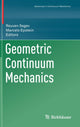 Book cover of: Geometric Continuum Mechanics. By: Reuven Segev