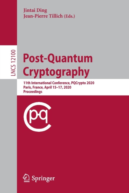 Book cover of: Post-Quantum Cryptography. By: Jintai Ding