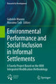 Book cover of: Environmental Performance and Social Inclusion in Informal Settlements. By: Gabriele Masera