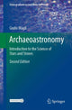 Book cover of: Archaeoastronomy. By: Giulio Magli