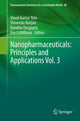 Book cover of: Nanopharmaceuticals: Principles and Applications Vol. 3. By: Vinod Kumar Yata