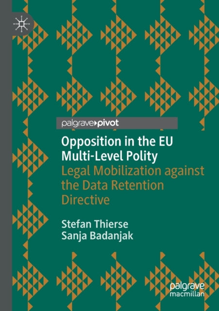 Book cover of: Opposition in the EU Multi-Level Polity. By: Stefan Thierse