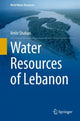 Book cover of: Water Resources of Lebanon. By: Amin Shaban