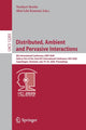 Book cover of: Distributed, Ambient and Pervasive Interactions. By: Norbert Streitz