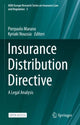 Book cover of: Insurance Distribution Directive. By: Pierpaolo Marano