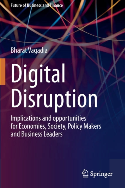 Book cover of: Digital Disruption. By: Bharat Vagadia