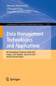 Book cover of: Data Management Technologies and Applications. By: Slimane Hammoudi