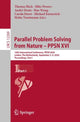 Book cover of: Parallel Problem Solving from Nature – PPSN XVI. By: Thomas Bäck