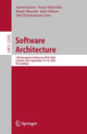 Book cover of: Software Architecture. By: Anton Jansen