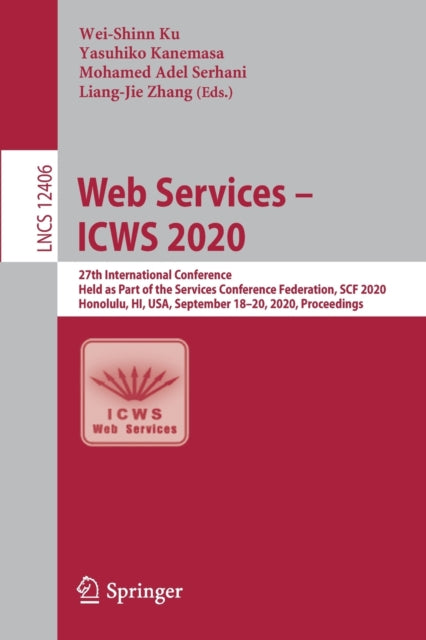 Book cover of: Web Services – ICWS 2020. By: Wei-Shinn Wu